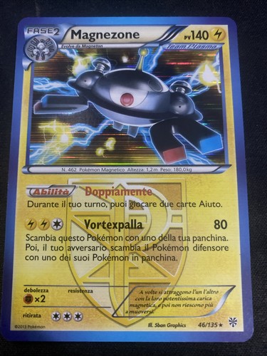 Magnezone 135 rara - magnezone, holo