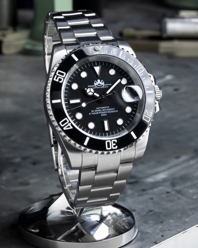 40mm black sub cristallo - 'black,