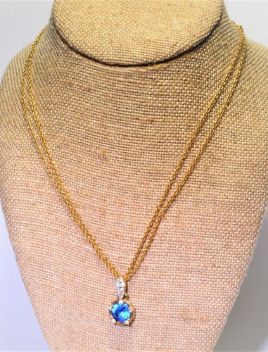 Collana doppia cristallo - in,