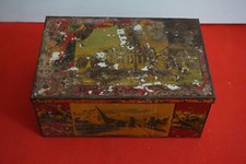 Scatola latta Premiati Biscotti Gentilini Roma  anni 20