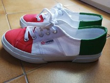 Scarpe Superga taglia 38 promo 150° anniversario italiano Come nuove no scatola.