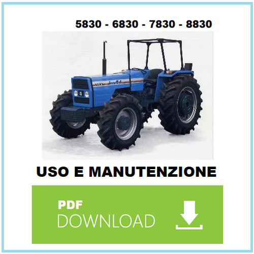 Landini 5830 6830 7830 - 7830, 8830