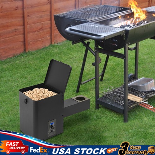 Pellet smoker hopper assembly - smoker,