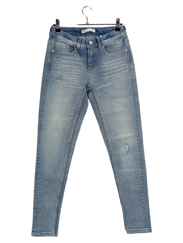 Zara jeans strappati donna blu - zara,