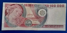 100000 LIRE BOTTICELLI 20 GIUGNO 1978   COME DA FOTO 