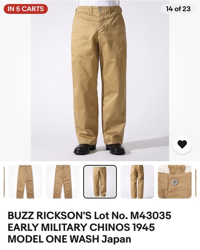 Lotto buzz rickson m43035 - rickson's, n.