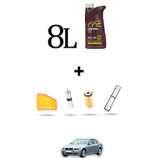 HOFFCAR Kit tagliando 4 FILTRI