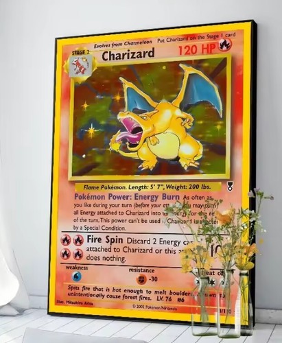 Pokemon charizard 110 - pokemon, 3/110
