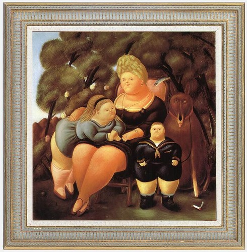 Fernando botero donna grassa - fernando,