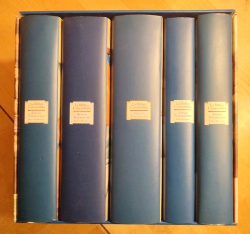 Bibbia concordata cofanetto - la,