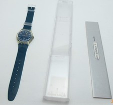 Orologio da polso SWATCH QUARTZ GK 401 VERDE LUI Ø 34 mm 1991 IMBALLO ORIGINALE (O4812)