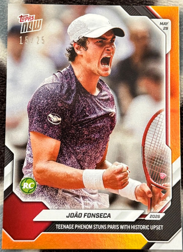 João fonseca 2026 topps - joão,