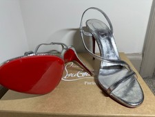 Sandali con cinturino argento