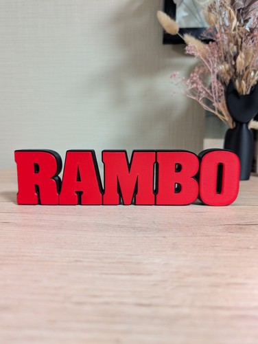 Logo rambo film culte - logo,
