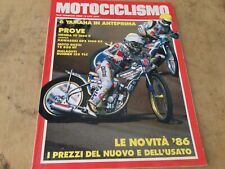 Rivista di motociclismo anno 1986 febbraio