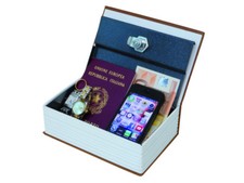 LIBRO CASSETTA SICUREZZA CASSAFORTE GIOIELLI PORTA VALORE FINTO LIBRO DIZIONARIO