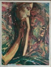 Marta Mangiabene litografia su