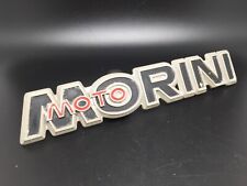 MOTO MORINI LOGO SCUDO SIGLA EMBLEMA FREGIO STEMMA SCRITTA TARGHETTA BADGE TARGA