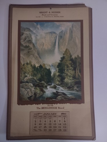 Calendario vintage wright - calendario,