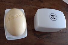 Raro Portasapone Chanel con Sapone Saponetta tutto Originale d'epoca vintage