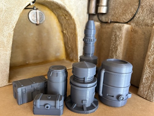 Diorama tatooine scala - diorama,