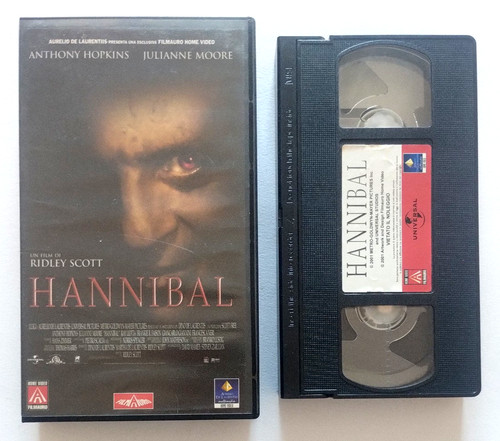 Vhs hannibal film thriller - vhs,