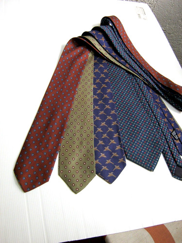 Cravatte seta silk vintage - 4, x