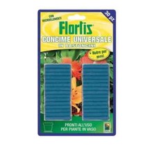 Concime Universale in Bastoncini FLORTIS - Pastiglie - Nutre per 3 mesi