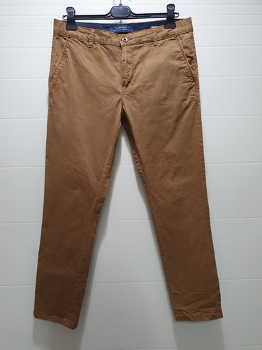 Pantalone uomo marrone zara - pantalone,
