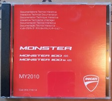 DUCATI MONSTER 1100 MY 2010 MANUALE OFFICINA REPARATURANLEITUNG WORKSHOP