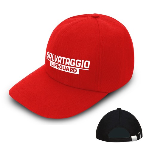 Cappellino unisex bagnino sos - unisex,