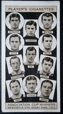 NEWCASTLE UNITED 1911 FA Cup