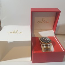 Omega Watch Box Cassa Similpelle Rossa