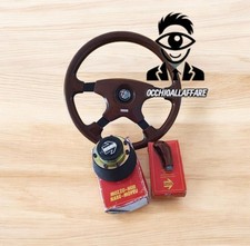 Volante Momo Astra Prestige 4 Razze con Mozzo e Pomello Cambio Nuovi Per Amatori