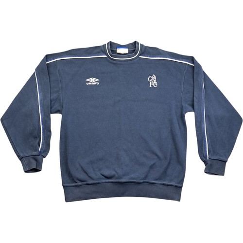 Felpa umbro uomo blu cotone - blu,