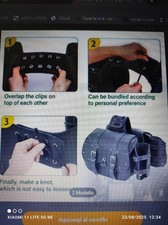 BORSE LATERALI IN PELLE SINTETICA X MOTO YAMAHA DRAG STAR 650 , HONDA, SUZUKI 