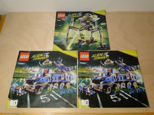 Lego alien conquest manuali - alien,