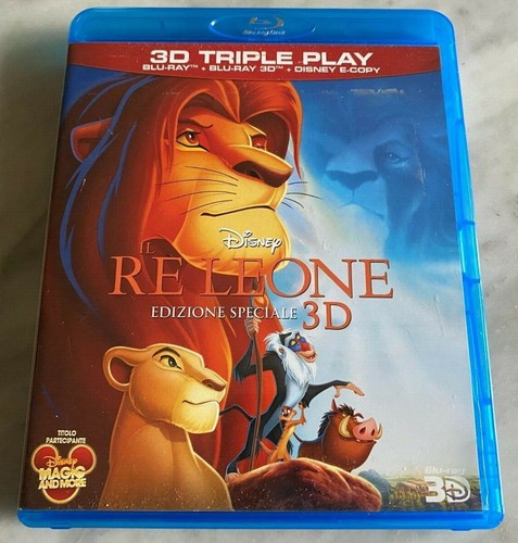 Blu ray re leone 3d - re,