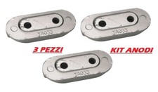 KIT 3 ANODO CAVALLETTO TRIM SELVA YAMAHA NO ORIG. 65W-45251-00  F40 60 ALLUMINIO