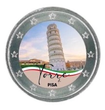 Euro torre di pisa - 2€,