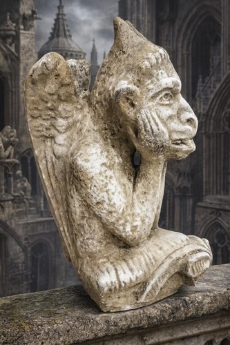 Statua gargoyle stryge - statua, le