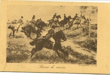 A167 - A. Hoffmann (1776 -1822 ) - Scena di caccia - viaggiata - 28.7.1914 -