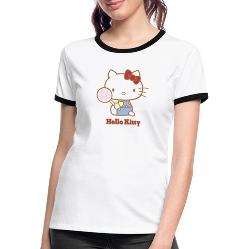 Shirt donna hello kitty - kitty, con
