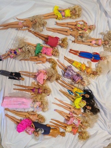 Lotto bambole mattel barbie - lotto,