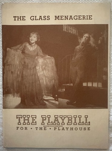 Glass menagerie playbill - ny,