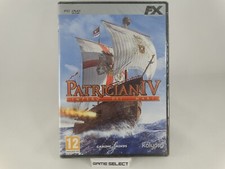 PATRICIAN IV IMPERO DEI MARI 4 PC COMPUTER DVD FX INTERACTIVE NUOVO SIGILLATO