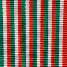 N090 - Nastrino Campagna di Guerra 1915 - 1918 - Bronzo nemico - 3,7 X 17cm