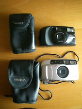 LOTTO 2 MACCHINE FOTOGRAFICHE MINOLTA RIVA ZOOM 70 e YASHICA ZOOMATE 70 (38-70)