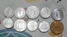 Cecoslovacchia Lotto 10 Monete