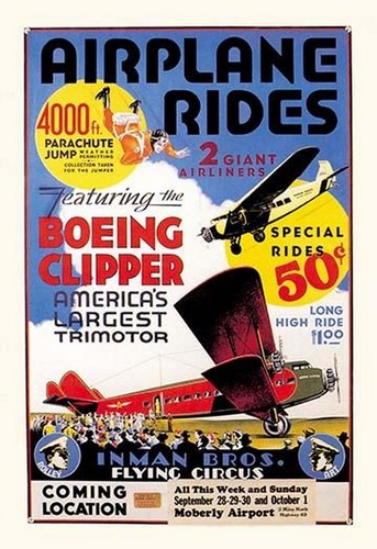 Giostre aereo inman - inman, bros